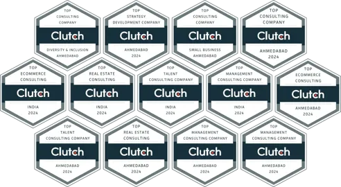 Clutch badges collection